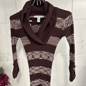 Dressy warm long sleeve size small top